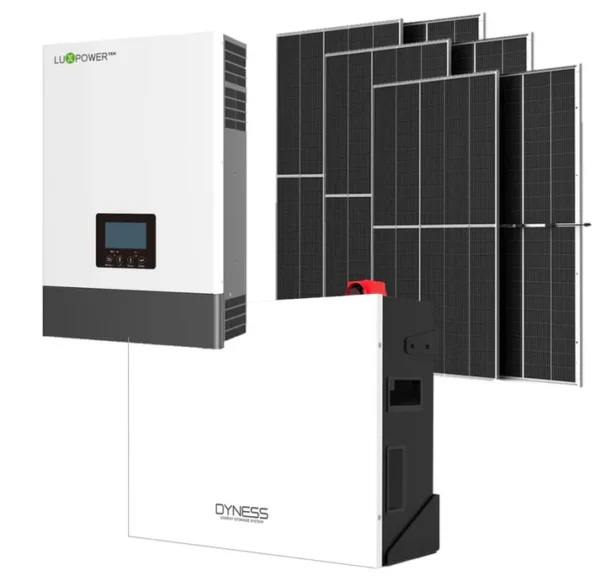 Luxpower 5KVA Inverter and Battery Combo Dyness 5.12KW Lithium Battery + 6X 445W JA Solar Panels LuxPower 5kW Inverter – SNA5000 Hybrid Inverter